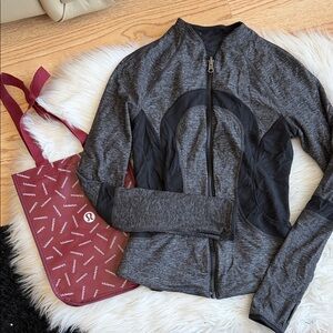 lululemon athletica Charcoal and Black Jacket